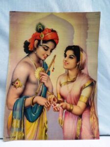 भगवान श्रीकृष्ण और द्रौपदी